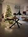 Stół Krzyżak w świątecznej aranżacji jadalni – AP MEBLE HOME